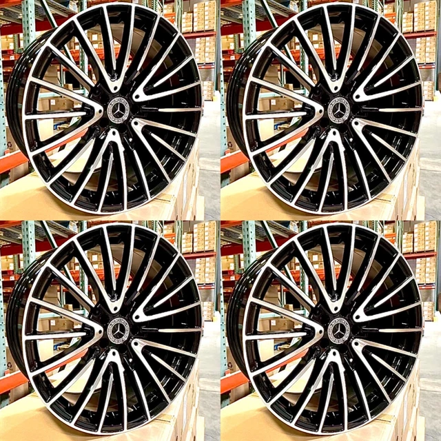 MERCEDES BENZ 2024 19 Inch Rims Wheels New Set4 19/8.5 E300 E350 Amg