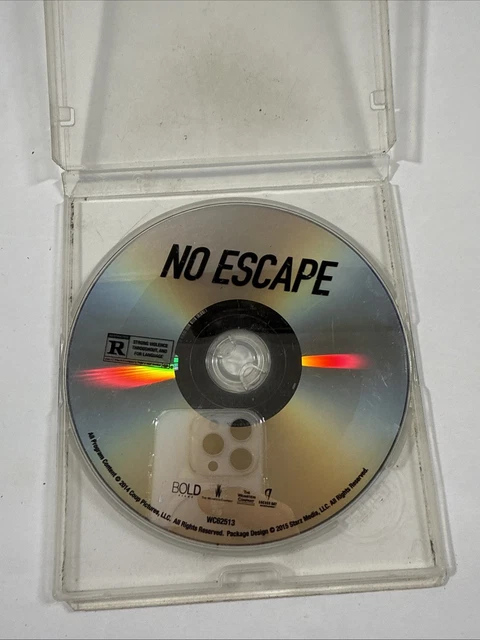 NO ESCAPE (DVD, 2015) DISC ONLY (Owen Wilson) EUR 4,87 PicClick ES