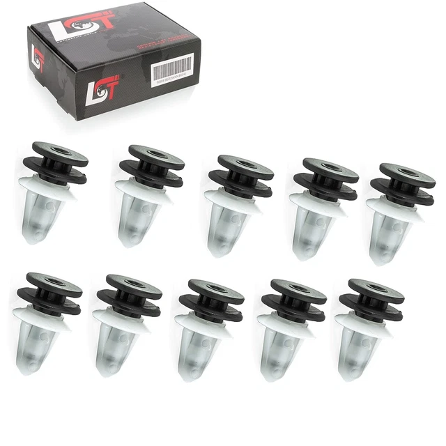 40 Pièces clips voiture,Rivet Clips Plastique Voiture