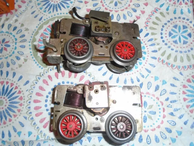 Two American Flyer Prewar O Gauge Motor Engine