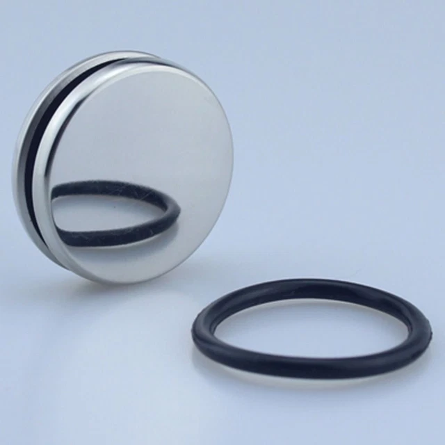 Lot De 1/2 Bouchons D'évier De Salle De Bain – 6,2 X 3,4 X 5 Cm – Bouchon De Vidange D'évier Pop-up Avec Filtre | Bouchon De Vidange En Laiton Pour Cuisine