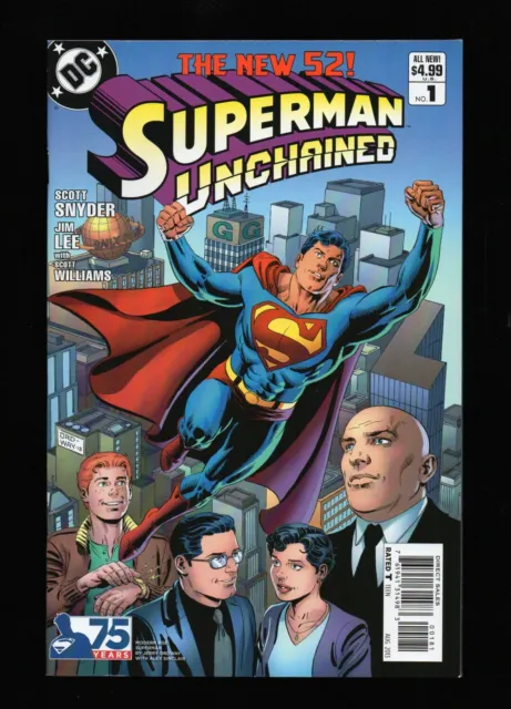 Superman Unchained #1 1:25 Jerry Ordway Variant (2013) DC Comics
