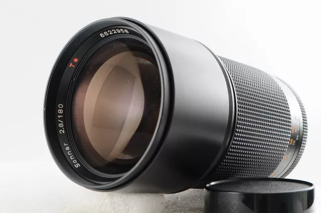 [Near Mint]Contax Carl Zeiss Sonnar 180mm F/2.8 AEG MF Telephoto From JAPAN G110