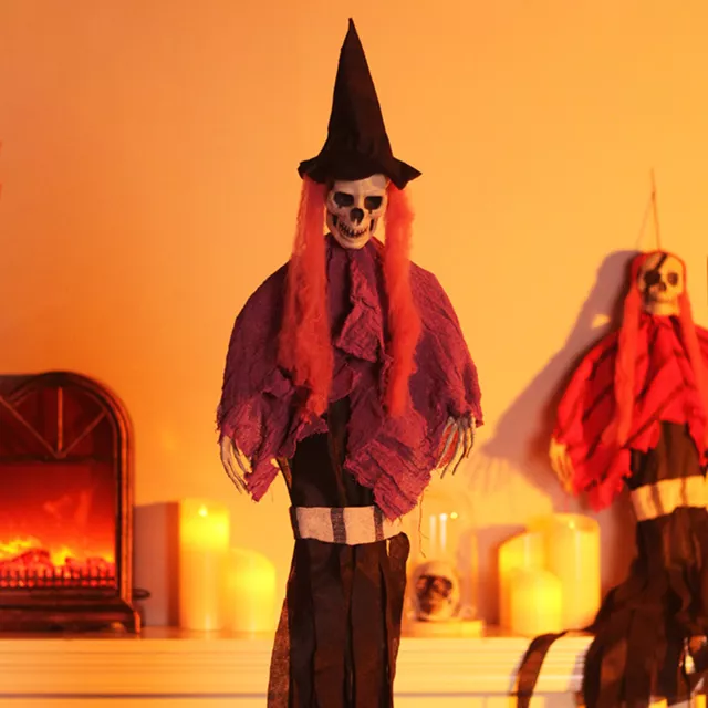 Hanging Ornament Horror Design Enhance Atmosphere Hanging Skeleton Ghosts Decor