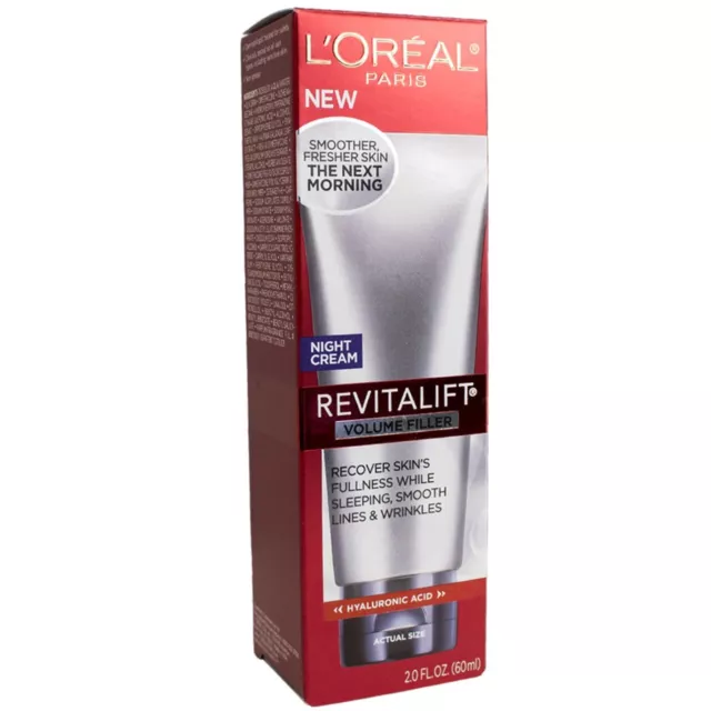 L'Oreal Paris Revitalift Volume Filler Night Cream 2 Fl Oz