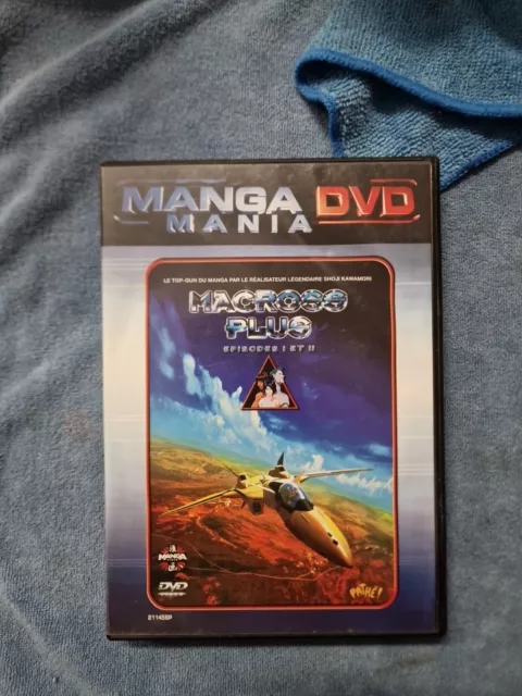 DVD Manga Mania Macross Plus Episodes 1 Et 2 En Bon État