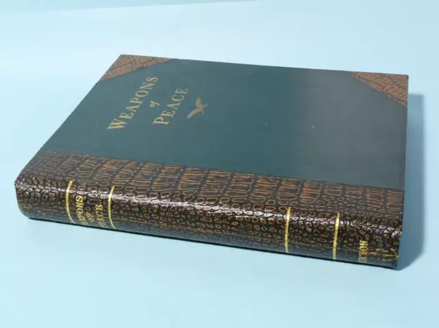 Set di 6 Cucchiai Piatto Argento Antico SCATOLA LIBRO SEGRETO Armi della Pace di Turton Set di 6 Cucchiai Piatto Argento Antico SCATOLA LIBRO SEGRETO Armi della Pace di Turton