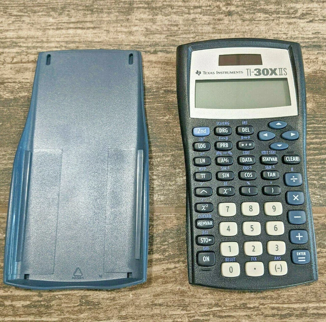 TEXAS INSTRUMENTS TI30X IIS Scientific Calculator Solar/Battery