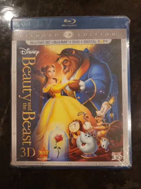 Beauty and the Beast Blu-ray/DVD, 2011 5-Disc Set, Diamond Edition NEW & SEALED