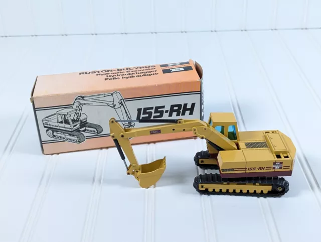 NZG 1/50 Scale 204 Ruston-Bucyrus 155-RH Hydraulic Excavator Mint in Box