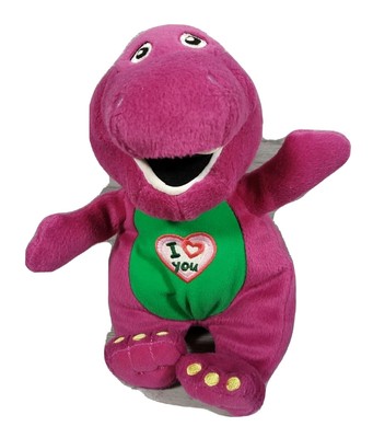 purple dinosaur soft toy