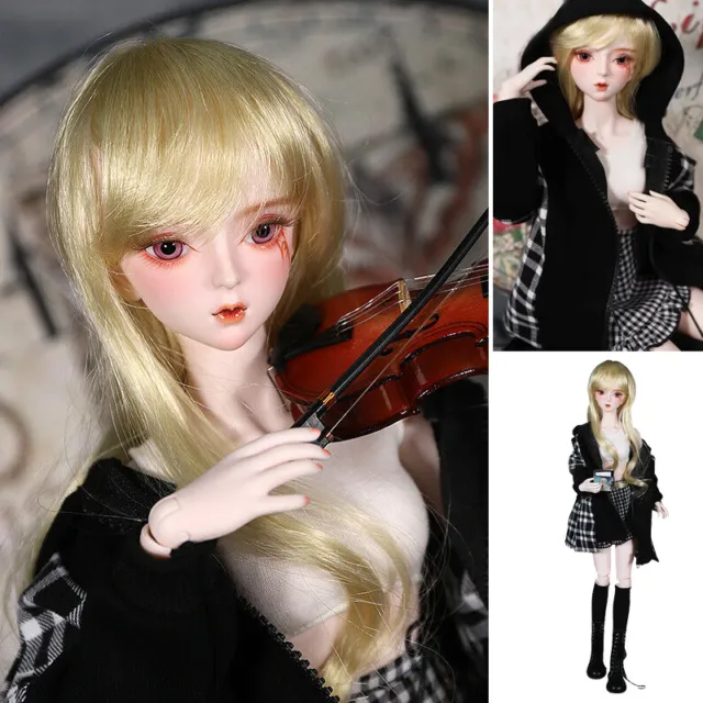 62cm BJD Doll 1/3 Ball Jointed Dolls Female Girl with Changeable Eyes Full Set