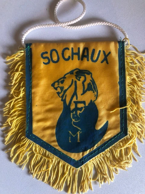 3 fanions Sochaux UEFA 1981 - Collection