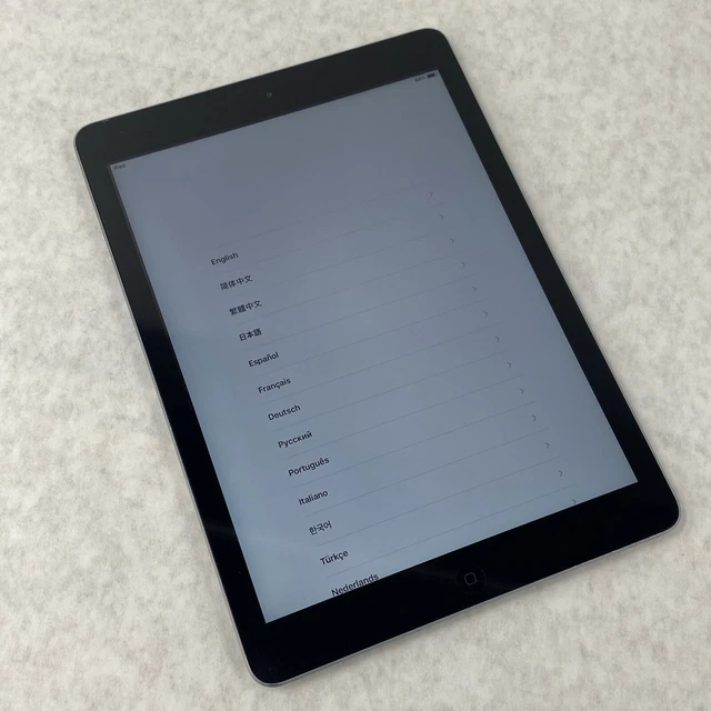APPLE IPAD AIR 1re génération A1474 16 Go 9,7 pouces WiFi gris sidéral voir détails EUR 39,20