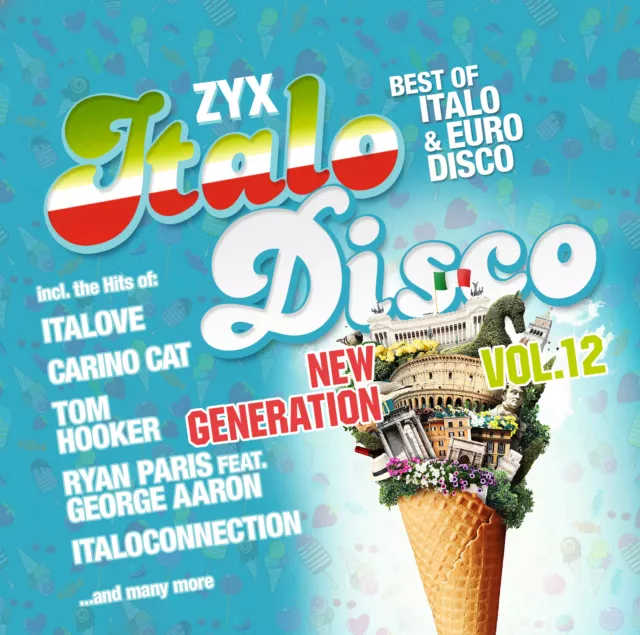 CD ZYX Italo Disco New Generation Vol.12 D'Artistes Divers 2CDs
