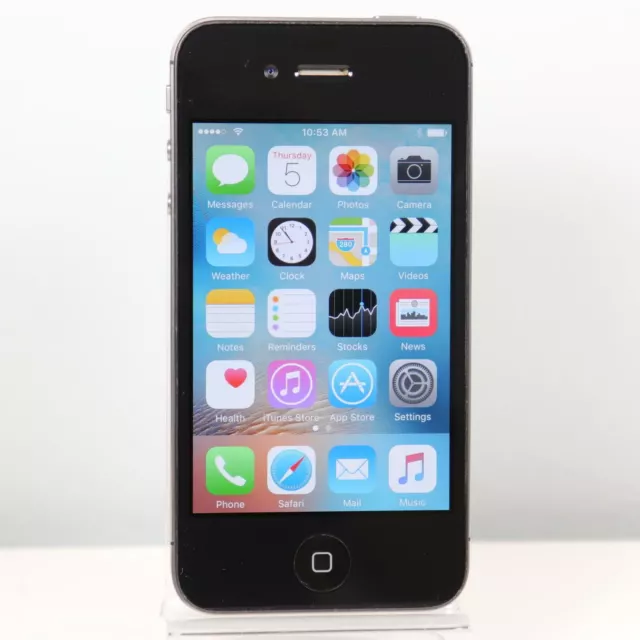 Apple iPhone 4 A1349 (UNLOCKED) Smartphone 3G CDMA - Black, 16GB (NON SIM MODEL)