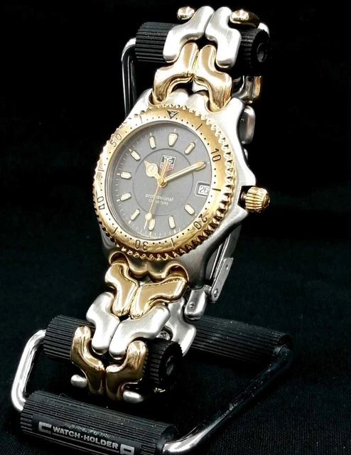 TAG Heuer 1500 Professional WG-1120-K0 SS Sapphire 200 Silver Quartz Mens Watch