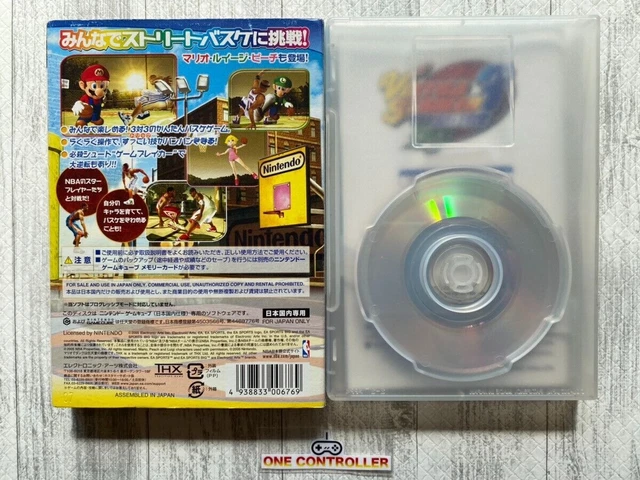 Nintendo Game Cube GC NBA Street V3 Mario de Dunk & Virtua Striker 3 from Japan 2