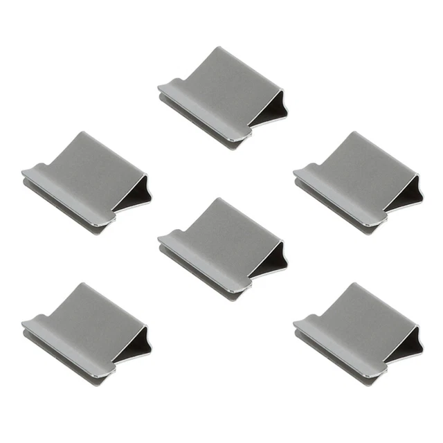 50 PCS CLIP Di Ricarica in Metallo Graffetta Per Fogli Forniture