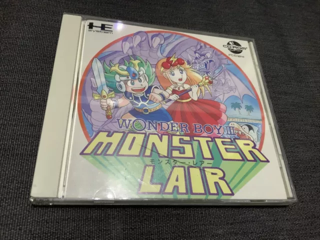 Wonder Boy III 3 Monster Lair - NEC PC MOTOR CD ROM - Japan Original