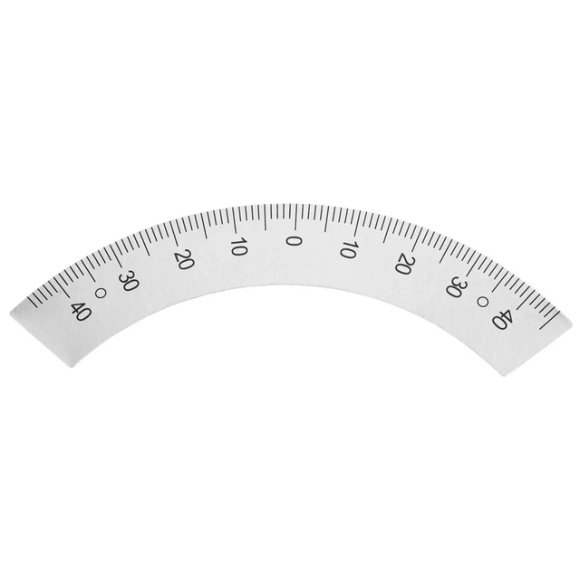 ANGLE PLATE SCALE Ruler Spacing Layout Tool Milling Machine Protractor ...