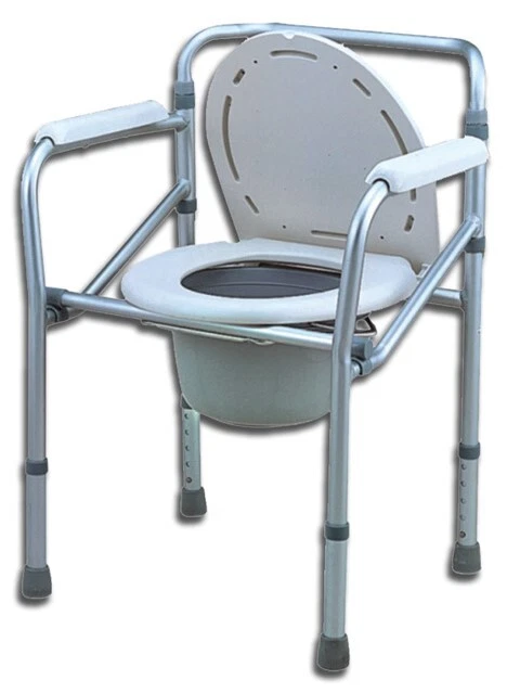 Sedia comoda pieghevole per Wc o Doccia ad Altezza Regolabile
