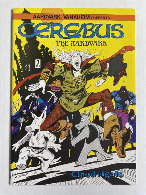 Cerebus The Aardvark #7 VF/NM 1978 Aardvark Vanaheim Comics Elrod Scarce