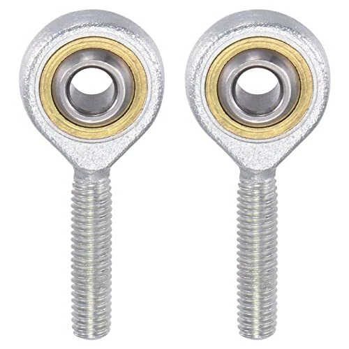 uxcell 2pcs SA6TK POSA6 Spherical Rod End Bearing 6mm Bore Self-Lubricated Jo...