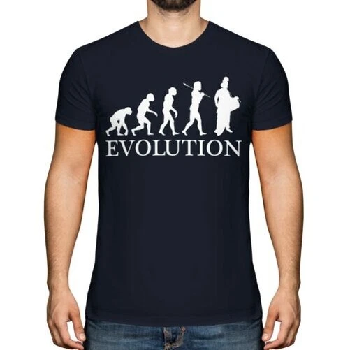 Punjabi Batterista Evolution Uomo T-Shirt Regalo Tamburo Indiano