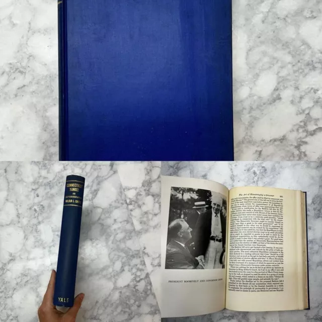 1943 CONNECTICUT YANKEE An Autobiography Wilbur L Cross Yale University Governor