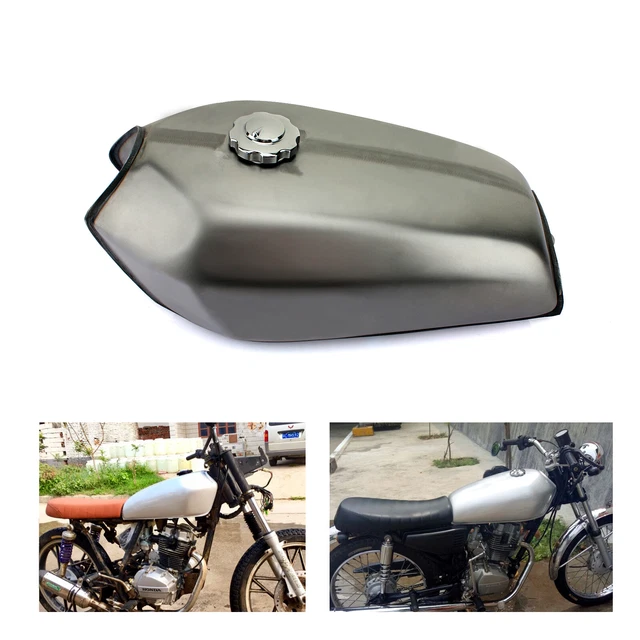 9L / 2.4Gal Cafe Racer Gas Fuel Tank For Honda CG 125 CG125 CG125S CG125ES All