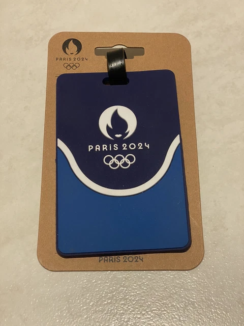 Étiquette Bagage Silicone – Jeux Olympiques Paris 2024, Athlétisme