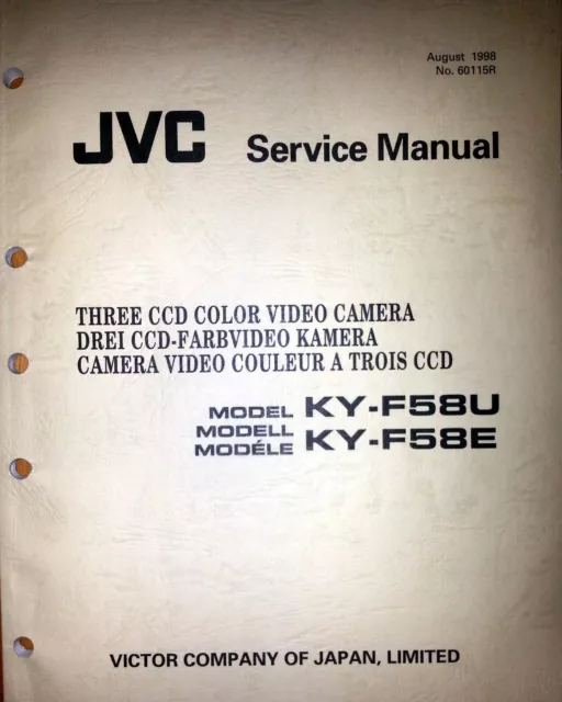 JVC KY-58U / E Service Manual