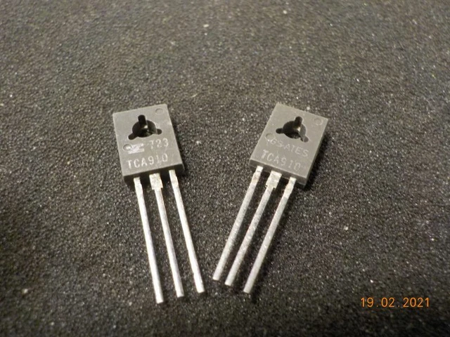 Circuit Intégré SGS-ATES TCA 910 - Vintage NOS (New Old Stock) - Neuf D'origine