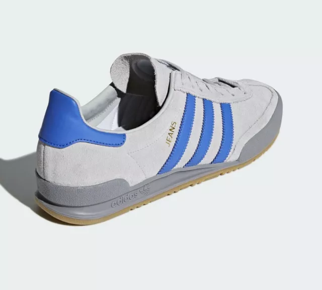 Adidas Jeans Originals Mens Shoes Trainers Uk Size 7 - 11   CQ2769  Grey blue