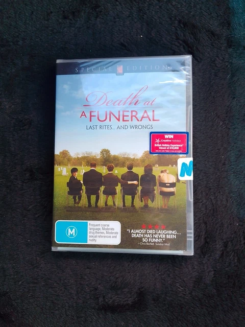 DEATH AT A Funeral DVD NEW SEALED Region PAL 2007