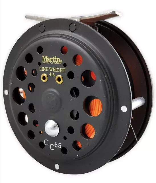 MARTIN CLASSIC FLY Tackle CC65 Fly Fishing Reel Line Weight 4-6 lb