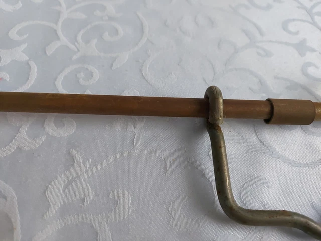 VINTAGE WARDROBE PULL OUT TIE RAIL/ RACK. PAT No. 253397 BRITISH MADE 3