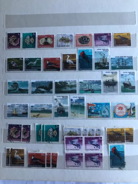 Cocos (Keeling) Islands. 140+ Stamps & 90% Muh & Some  Used.