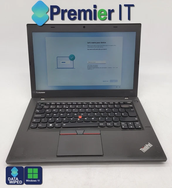 PORTÁTIL LENOVO THINKPAD T450 Intel Core i7-5600U GB RAM