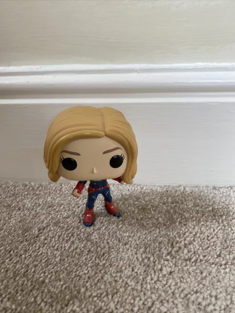 Captain Marvel Funko Pop! Vinyl Bobble Head Figure #516