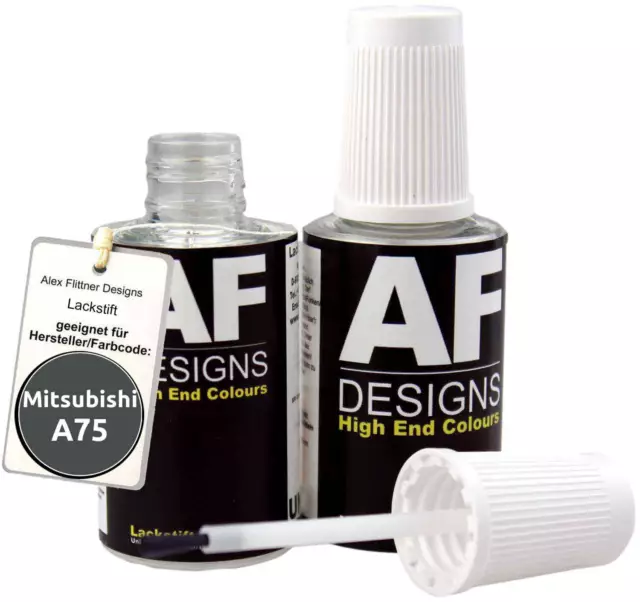 Lackstift für Mitsubishi A75 Thurston Gray Perl schnelltrocknend 20x20ml