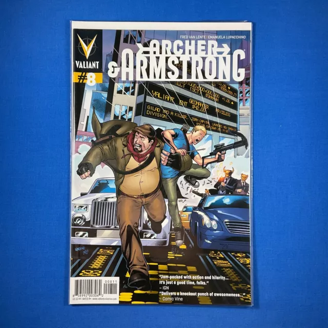 Archer & Armstrong #8 Cover A Eternal Warrior Valiant Comics Entertainment 2013