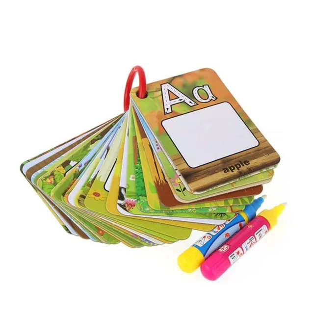 REUSABLE WATER PAINTING Book Mess-Free Coloring Book Toddlers $18.15 -  PicClick AU