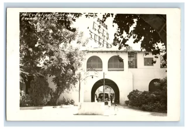 1930s RPPC Hotel Casa Grande Valles S.L.P. Mexico Postcard P1E