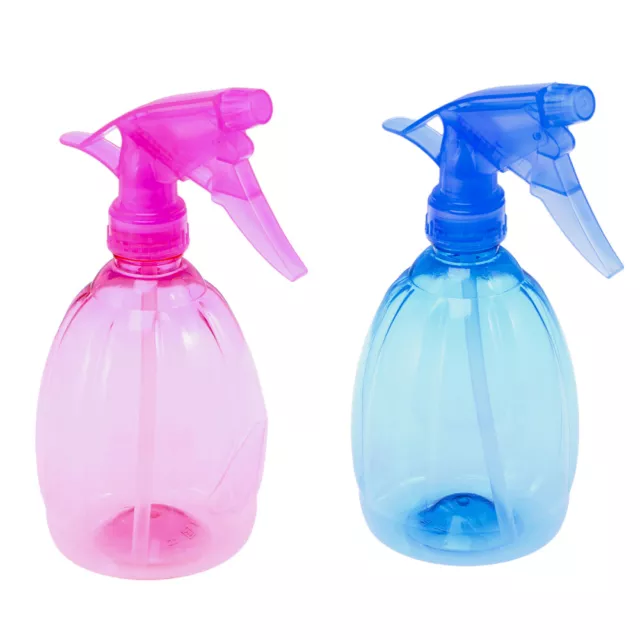 2pcs Empty Hair Spray Bottle Plastic Water Sprayer Big Mist Spray Bottle Hair