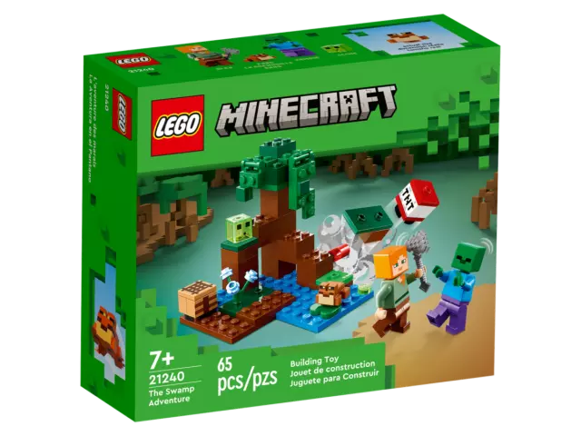 Merchandising Lego: 21240 - Minecraft - Avventura Nella Palude