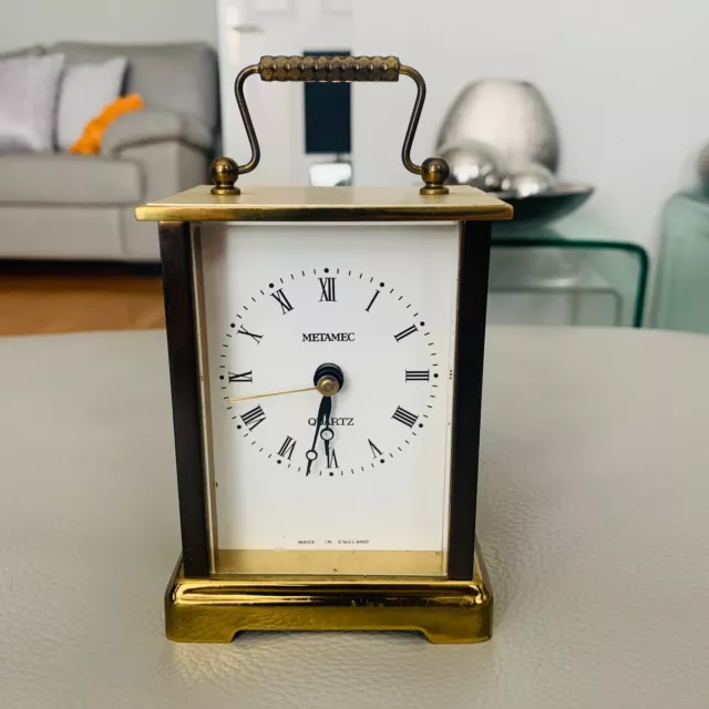 Metamec quartz 2025 carriage clock movement