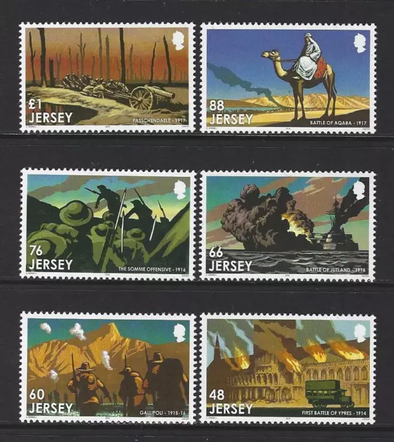 Jersey 2016 Die Großartig War Set Mit 6 Nicht Gefaßt Postfrisch, MNH