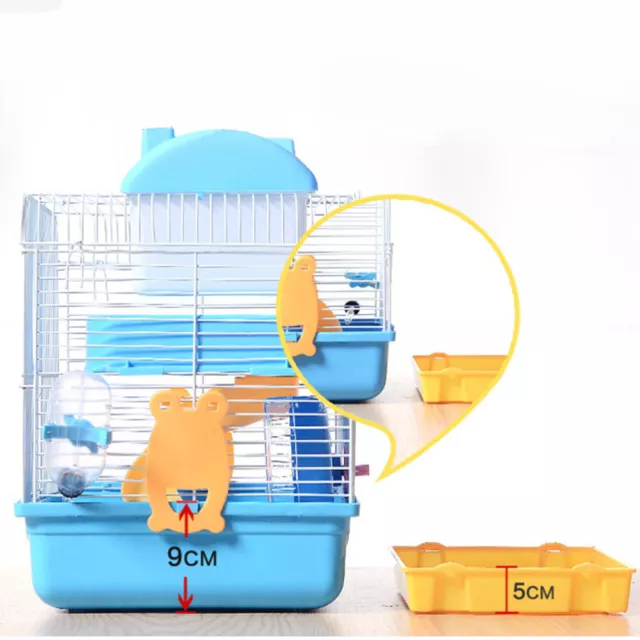 1PC Doppelwandige Wasserflasche Pet Kleine Hamster Käfig Kleine Pet Käfige